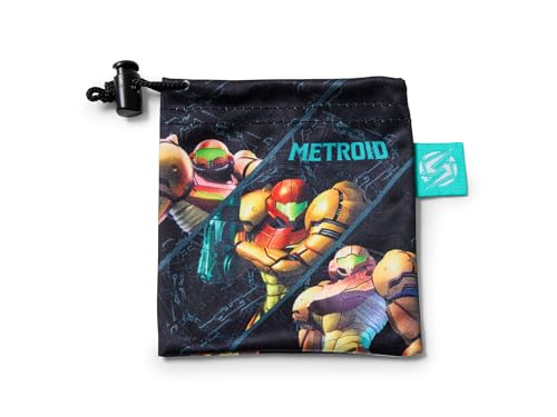 Image of PowerA Wired Earbuds for Nintendo Switch - Metroid, 3.5 mm, Wired, Officially Licensed