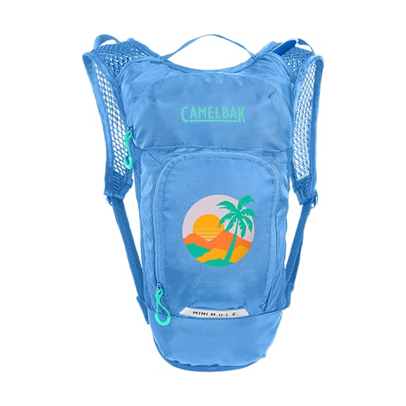 Image of CamelBak Mini M.U.L.E. Kids Hydration Backpack, Lightweight Trail and Bike Pack with 50oz Reservoir