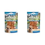 Arquivet, Chips de Pato para Perros, Snacks Naturales, Golosinas, Premios, 100 g (Paquete de 2)