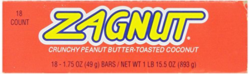 Zagnut Peanut Butter Coconut Candy Bar, 1.75 Ounce (Pack Of 18) #TOP3
