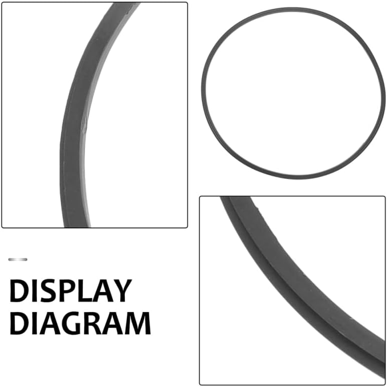 3pcs Rubber Ring for Bar Stool Base Floor Protector