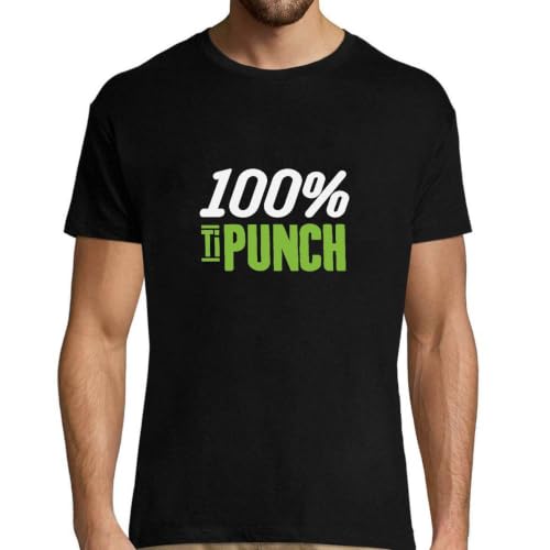 T-Shirt Homme 100% Ti Punch pour en finir avec les cadeaux ennuyeux