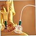 BEBEMOKO Cupping Kit for Massage Therapy Handheld Vacuum Suction Pump Set with Manual Pump Home Use Cupping Device for Pain Relief and Relaxation