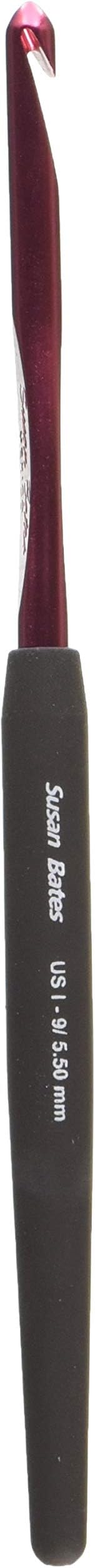 Soft Ergonomic Silvalume Crochet Hook