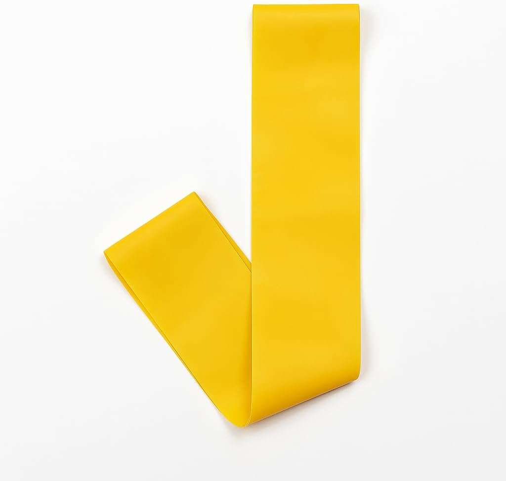 Resistance Bands Set for Home Workout,Resistance Bands Set for Physical Therapy Yellow,Exercise Bands for Home Workout, Yoga, Pilates, Physical Therapy, Strength Training & Stretching, Yellow Bands