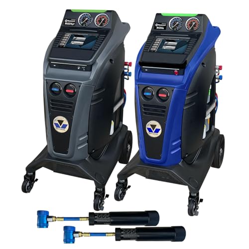 Mastercool COMD-RRR-KIT-2A R/R/R Combo Kit with COMMANDER2100 & COMMANDER4100 R134a and R1234yf/Hybrid A/C Service Machines Includes 2 Refillable Universal Dye Injectors