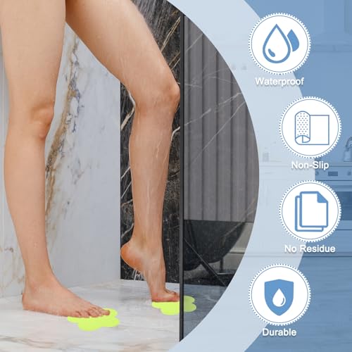 Pegatinas antideslizantes para bañera para proteger a niños y ancianos durante el baño diario 4