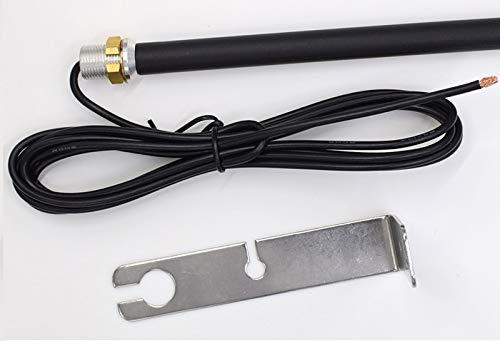 ANTENNA 433 MHZ PER RICEVITORI E AUTOMAZIONE COMPLETA DI STAFFA E CAVO SCHERMATO