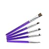 AK ART KITCHENWARE Sugar Cookie Brushes Set Gum Paste Flower Tools Fondant Cake Decorating Supplies Bakeware Kitchen Utensil Bakery Tools (Set of 5pcs) #5