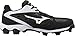 Mizuno Men's 9 Spike adv Franchise 8 bk-wh, Black/White, 9.5 M US