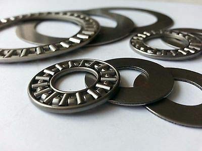 10 pcs AXK1730 Thrust Needle Roller Bearing with Two Washers 17mm x 30mm x 2mm-image-42
