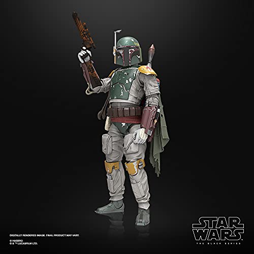 Star Wars The Black Series Boba Fett 6-Inch-Scale Return Of The Jedi Collectible Deluxe Action Figure For Kids Ages 4 And Up #TOP4