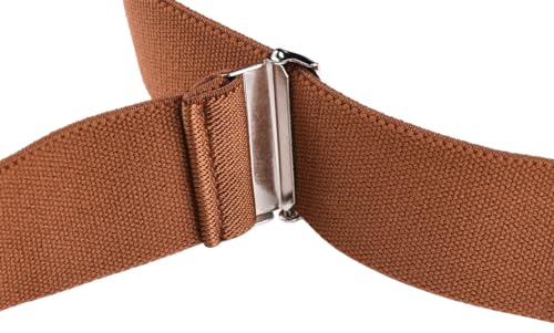 Image of Suspenders for Men with Snap Hooks Adjustable 1.4 inch Wide