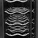 12 Bottle Wine Cooler Refrigerator, Wine Fridge, Floorstanding Wine Refrigerator with 53.6-64.4F Digital Temperature Control Glass Door