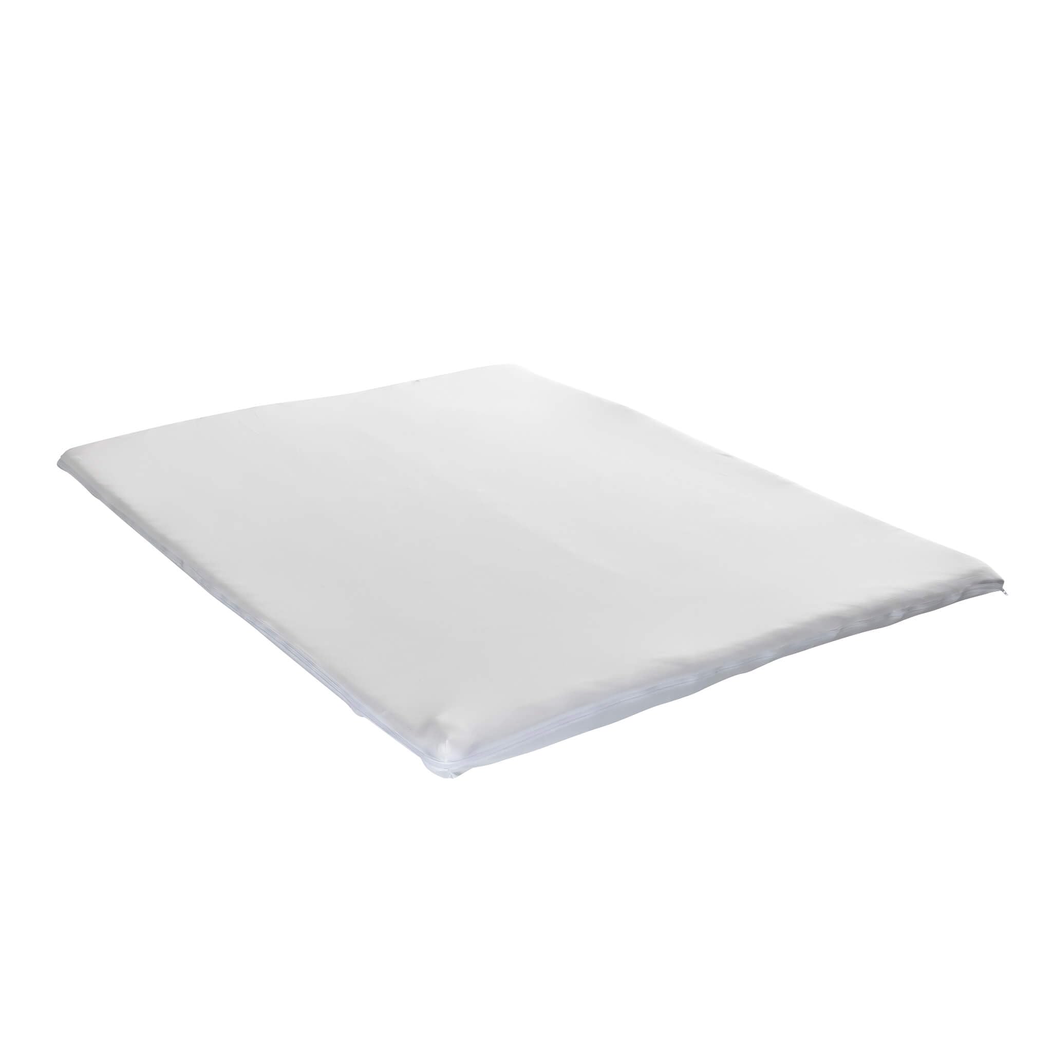 Housse surmatelas Jersey Blanc 100% Coton Extensible 140x190