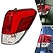 WsrrLun LED Tail Light Assembly for Subaru Forester 2019 2020 2021 Right Passenger Side Outer Tail Lamp Replacement Clear&Red Lens Black Housing 84912SJ060 (Right Passenger Side)
