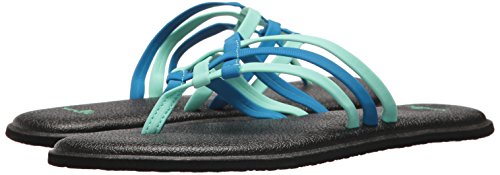 Image of Sanuk Women's Yoga Salty | Flip Flops for Women | Yoga Sandals For Women | Memory Foam Footbed