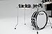 Tama Club-JAM Pancake LJK48P 4-piece Shell Pack with Snare Drum - Hairline Black