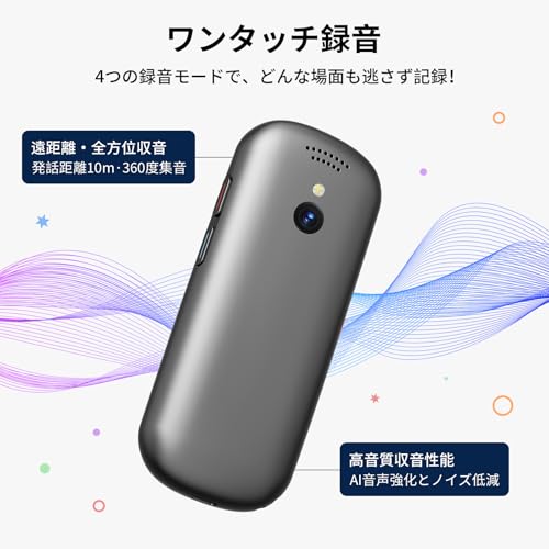 MUMEOMU M4 AI ボイスレコーダー の商品画像 2