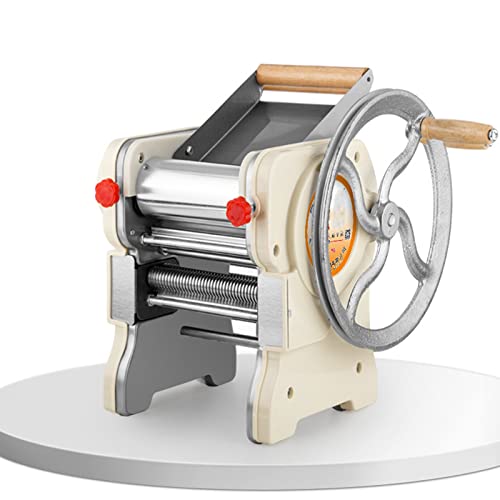 WMQ Nudelmaschine, multifunktionale manuelle Nudeln Knödel Teig Haut Maker, Handkurbel Nudelherstellung Cutter Maschine…