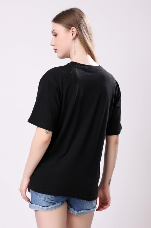Image of London Hills Women's Cotton Blend Oversized Fit Oversized Tshirt | Oversized Tshirt - Pack of 2