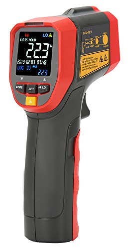 UNI-T UT301C+ Termómetro Infrarojo, 12:1 Proporción con Anillo Láser, -32° C-600° C/-25.6° F-1112° F