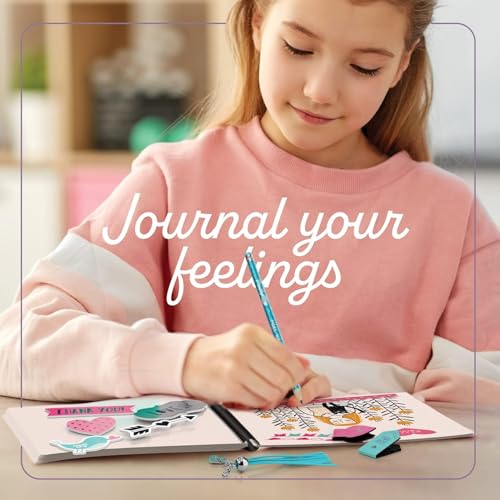 Image of DIY Journal Kit for Girls - DIY Journal Set for Tween & Teen Girls, Stationery Set, Scrapbook & Diary Supplies Set, Journaling Art Crafts Kit, Ideal Gifts for 8 9 10 11 12 13 14 Year Old Girl