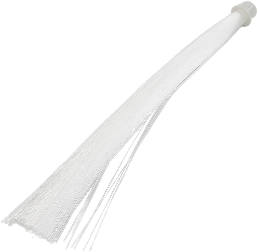 Fiber Optic Garden Light, 7 Changing Outdoor Landscape Lamp with Steel Stake, IP65 Waterproof Auto/Off Lawn Path Yard Decor