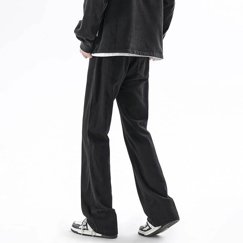 Men's Jeans Spring Drawstring Americana Streetwear Denim Casual Pants4