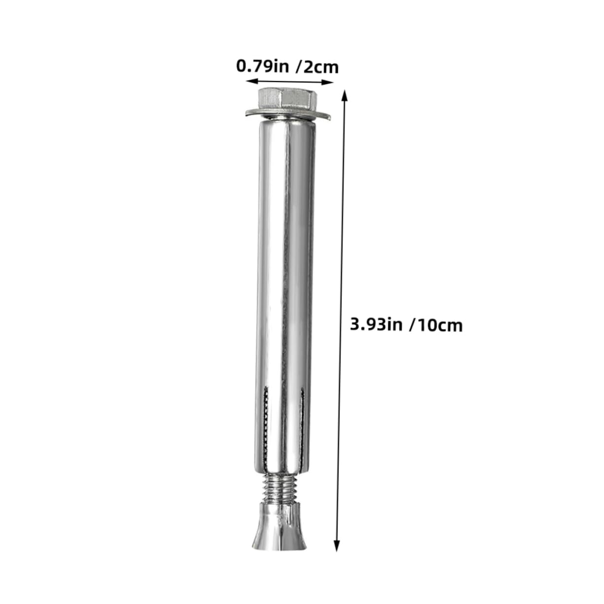 GALPADA 12pcs Anchor Bolts for Speed Bumps: Expansion Anchor Bolts Traffic Bump Screws - Expansion Fasteners for Parking Garages Schools Driveways