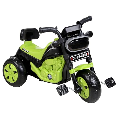 Image of Delhi Retailer Tricycle with Light & Music /Baby Trike /Age Group 2 Year to 5years (Red) (Green)