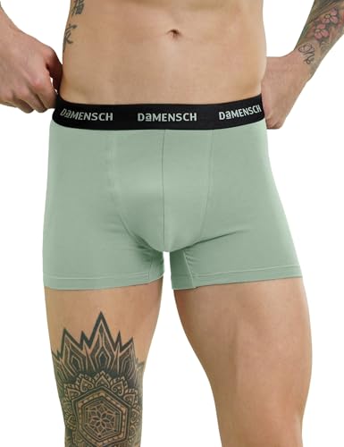 Image of DAMENSCH Men Solid Anti-Odour Peppermint Finish, Ultra Soft with Premium Shine EPP Classic Trunks