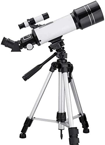 Telescopio refractor astronómico 70mm con trípode ajustable miniatura 2