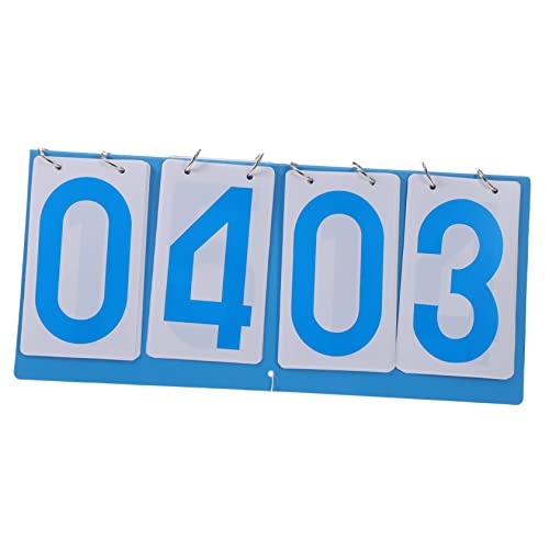 KICHOUSE Reusable Scoreboard Professional Design for Sports Games Score Flipper