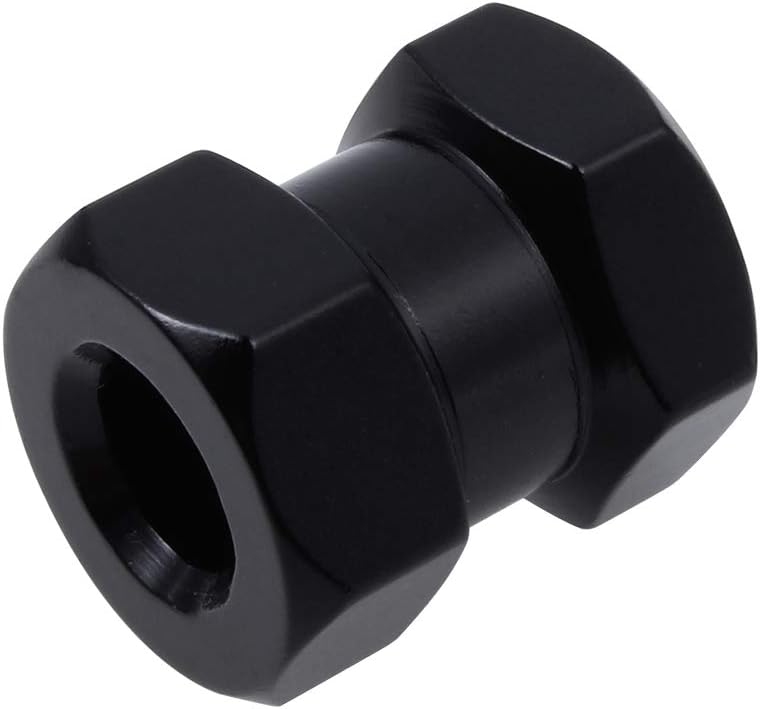 Alloy 12mm Wheel Hub Hex Spacer 15mm Offset Extension Drive Adapter for 1/10 RC Crawler Truck (15mm)