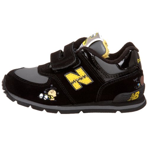 Image of New Balance Kids 574 New-b V2 Familiar Ground Hook and Loop Sneaker