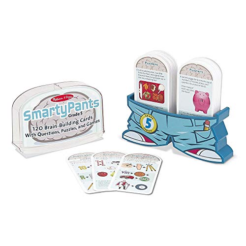 MELISSA & DOUG Smrty Pant 5th Grd Card, 1 EA