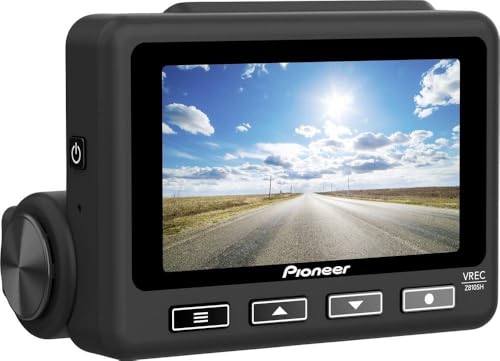 Dashcam Pioneer VREC-Z810SH GPS WiFi pour enregistrement vidéo de voiture 12V avec écran