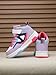 Boys Girls Outdoor Sports Shoes with Leather Upper, Breathable and Comfortable with Soft Padded Neck, Fashionable Retro Street Style, Basketball Shoes Suitable for All Seasons