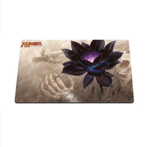 Black Lotus Custom Board Game MTG Playmat/ Mouse Pad for Magic The Gathering - Durable Rubber 14" x 24"