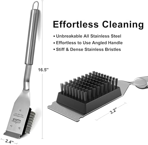 Grillart Grill Brush: Effortless Cleaning and Lasting Quality插图2