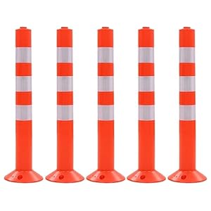 vidaXL Słupki Parkingowe 142829 5 szt.