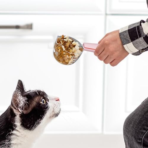 Hundefutter -Schaufel - 1 Tasse Palette, 2x Messbecher Mit Hundeskala | Snack -Versiegelungsklammern, Multifunktionale Küchengeräte, Lieferungen Für Die Für Domestische Tiere