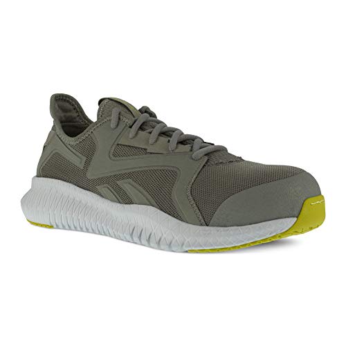 Reebok Work Men's RB4063 Flexagon 3.0 Safety Athletic Work Composite Toe Shoe Lime and Grey, 10.5 Wide