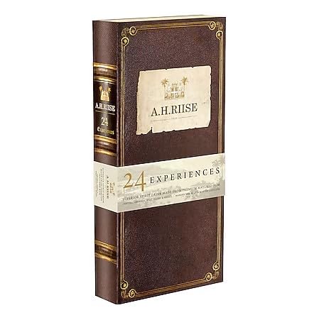 A.H.Riise Adventskalender | Rum-Genuss in der Adventszeit | 24 erlesene Miniaturen | Dänische Tradition und karibische Rum-Herstellung | Zum Verschenken oder selbst Genießen | 24 x 20 ml