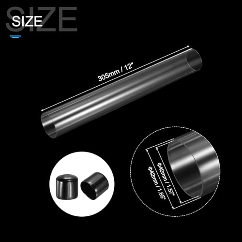 Tuyau d'eau polycarbonate transparent pour rangement et décoration - 3
