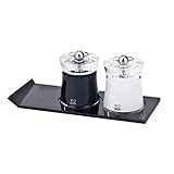 Peugeot 27155 Salt and Pepper Mills Alpha Tray Acrylic