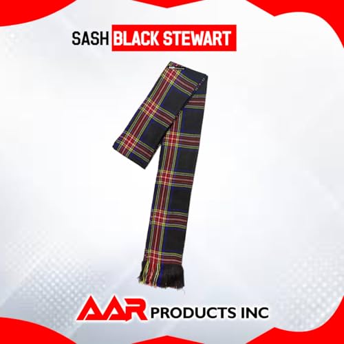 Image of AAR Womens Tartan Clan Sashes Ladies Brooch Scottish Highland - 90 x 10.5 Inches
