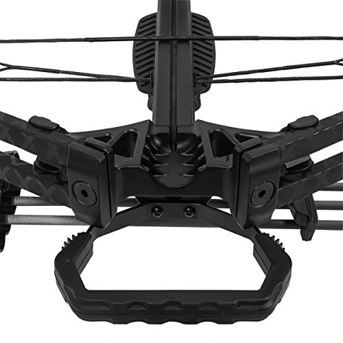 Xtremepowerus 98026 Outdoor Hunter Sniper Crossbow 165 Lbs 380 Fps Hunting Quiver Rope Cocking 4X33 Scope 3X Carbon Arrows Set thumb #3