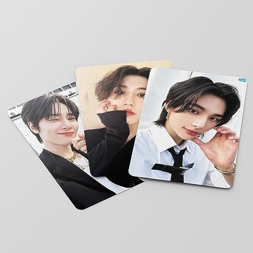 PYAJUU Stray Kids Photocard 55 peças Stray kids Social Path Photocard Kpop Stray kids Super Bowl Car